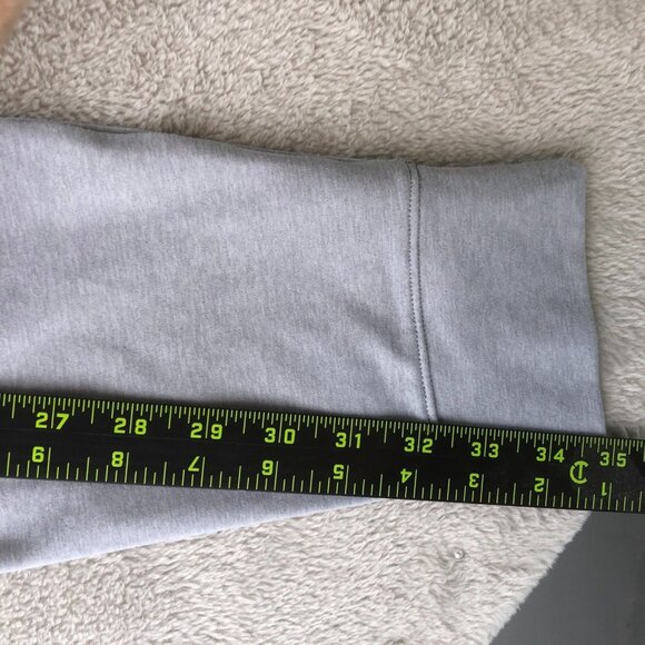 Vouri Men Hoodie Sweatshirt Large Gray Pullover Activewear Athleisure Drawstring - Picture 6 of 13